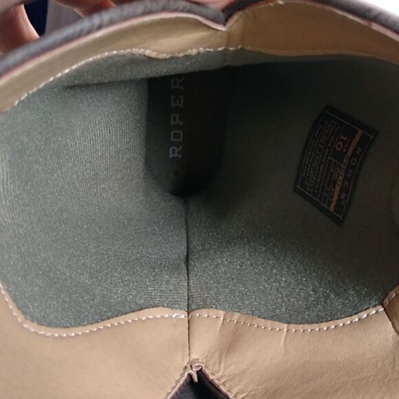 NWT Roper Cowgirl Boots women's 10 man-made materials Countrycore Granny Chic - Picture 6 of 9